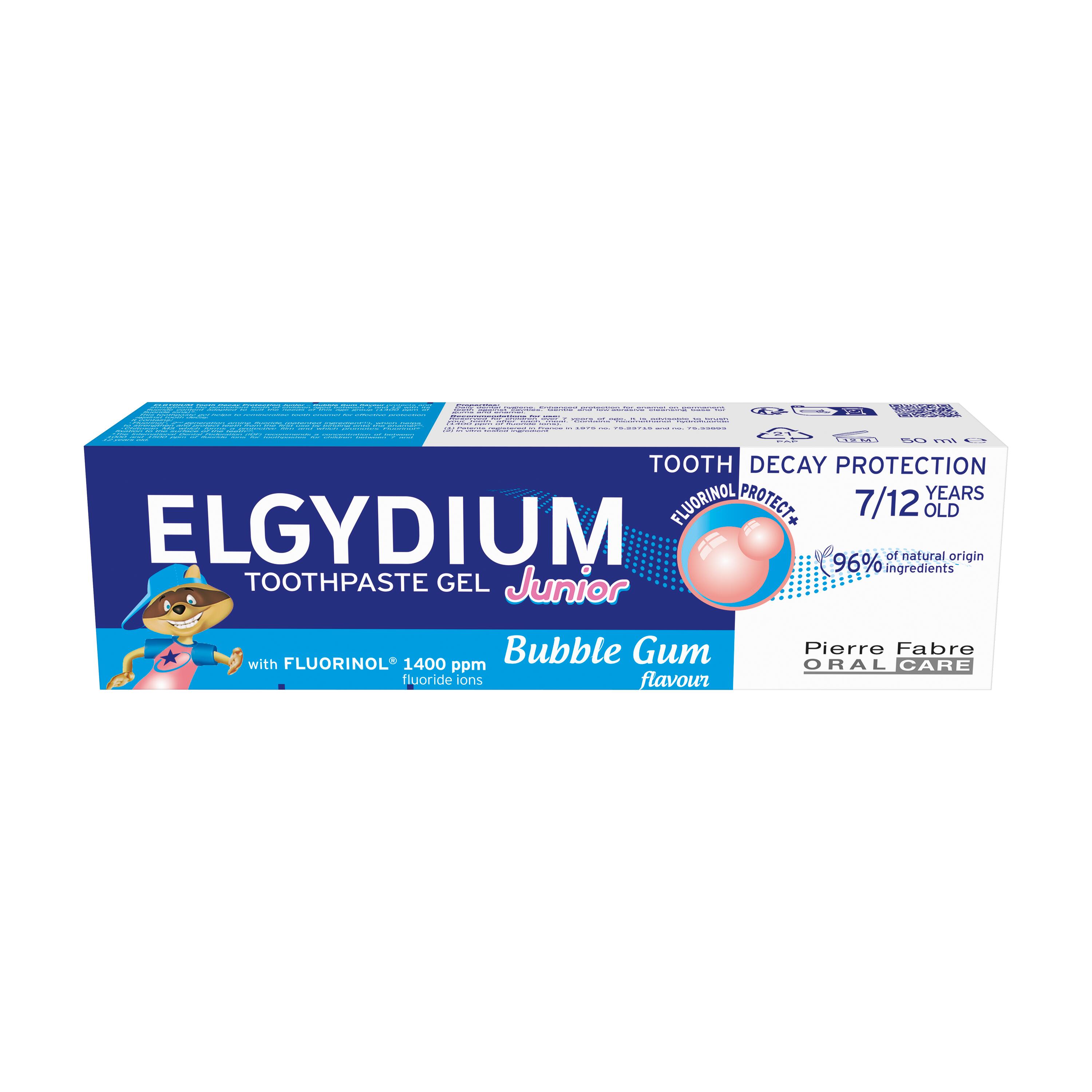 Elgydium Junior Pasta Dentífrica Sabor Bubble Gum 50ml
